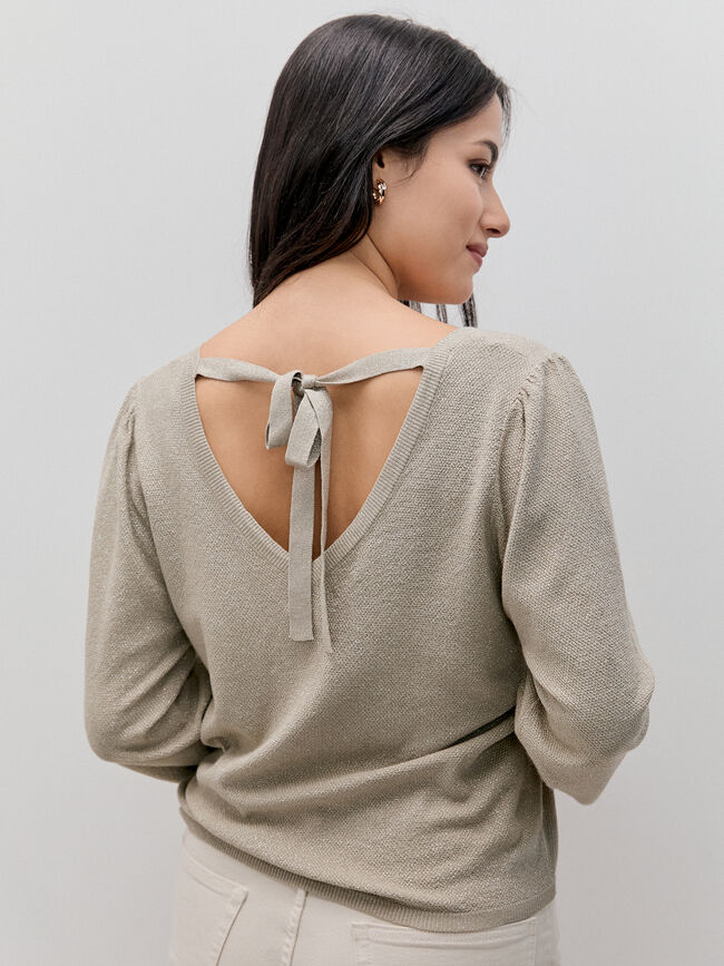 TOP FIESTA LAZO Beige