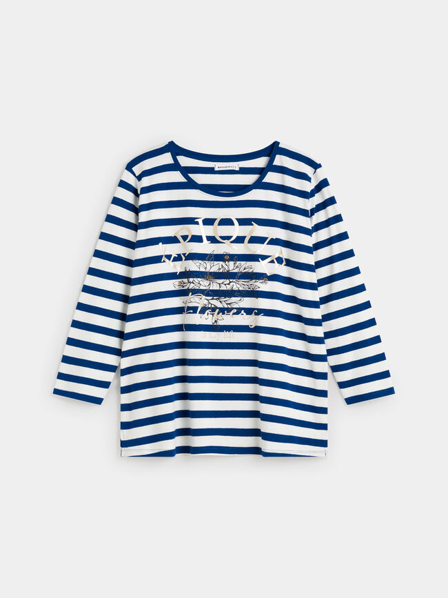 CAMISETA ALGODÓN RAYAS Rayas 1