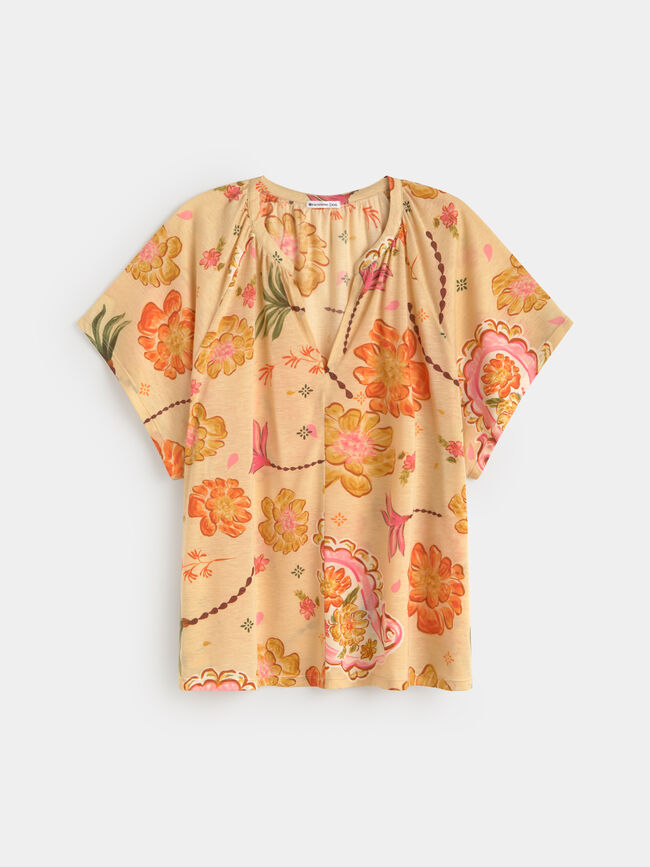BLUSA MANGA CORTA Estampado 1