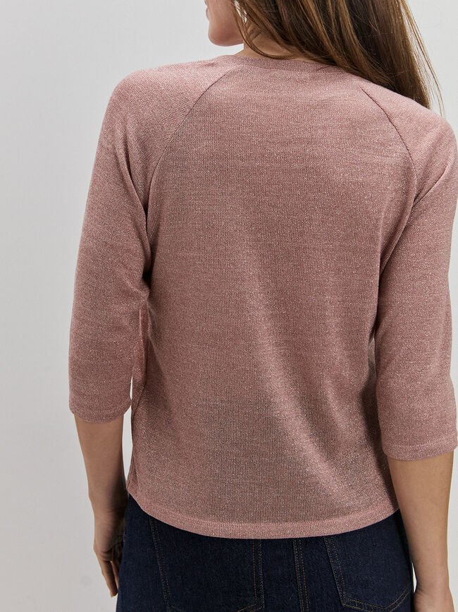 JERSEY CUELLO BARCA Rosa Polvo
