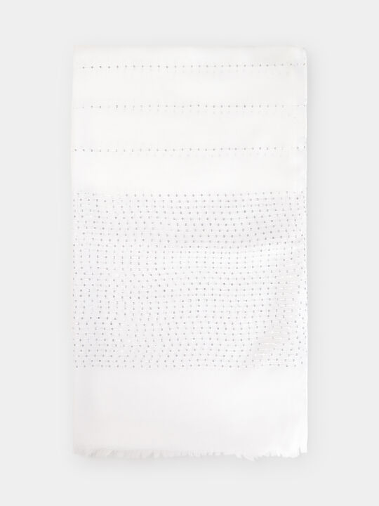 PA&Ntilde;UELO DETALLE LENTEJUELAS Blanco Optico image number null