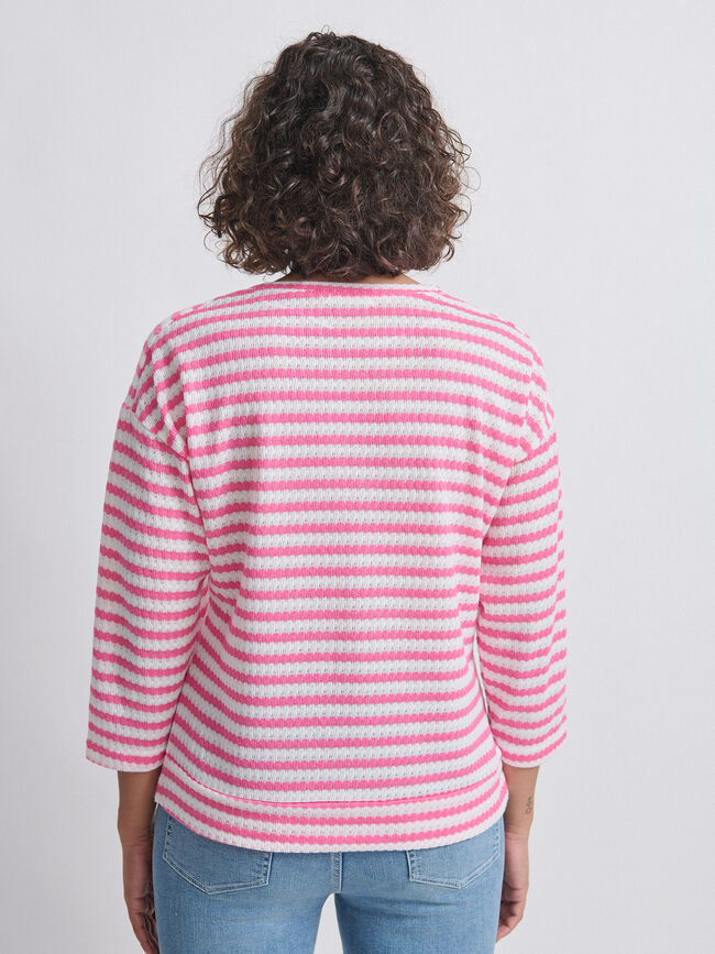 JERSEY RAYAS Fucsia