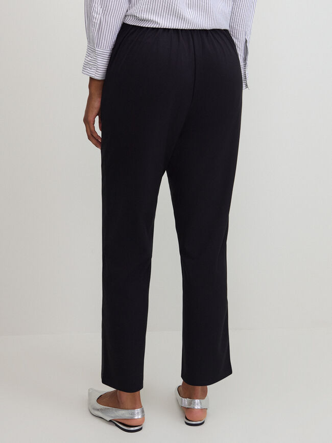 PANTALON JOGGER BOTONES Negro