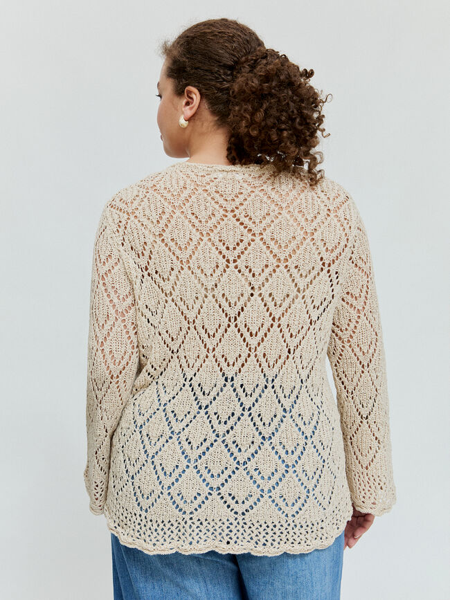 JERSEY CINTA CALADO Beige