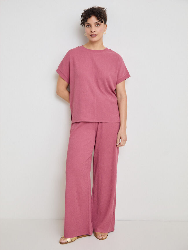 CAMISETA TEXTURA ROSA VINTAGE