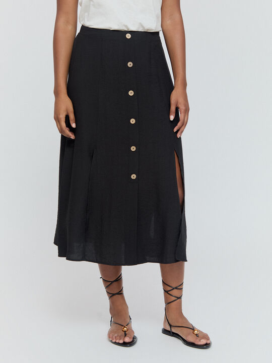 FALDA RUSTICA Negro image number null