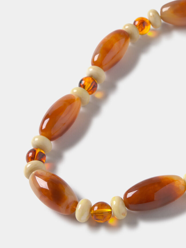 COLLAR LARGO BOLAS Multicolor