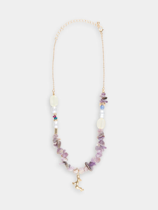 COLLAR CORALES Oro image number null