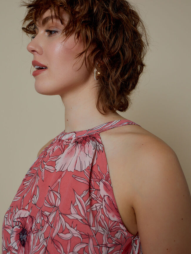 Top halter estampado Estampado 1