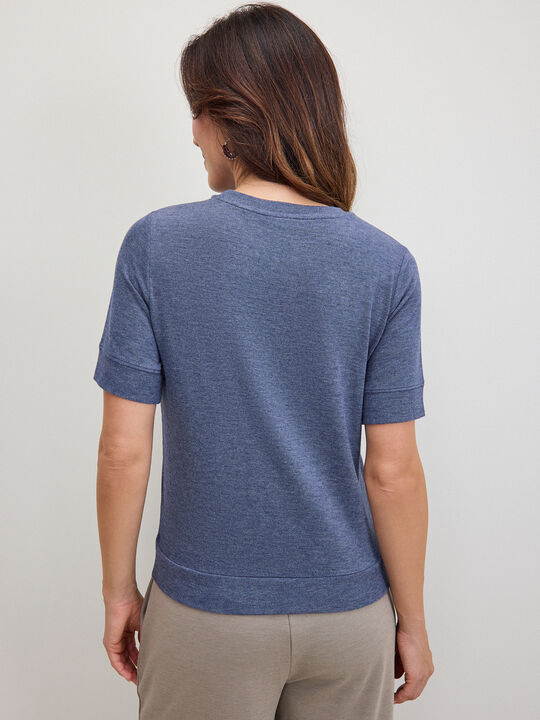 CAMISETA LANOSA Azul image number null