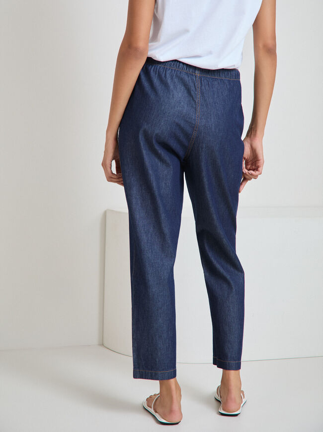 PANTALON FLUIDO VAQUERO Rinse Wash