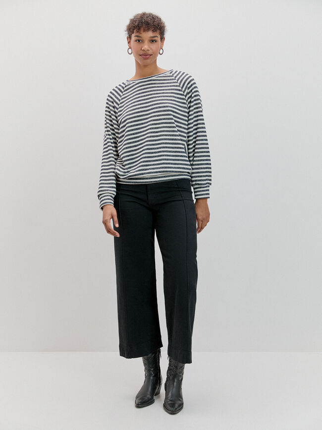 CAMISETA TEJIDO TEXTURA Azul Marino