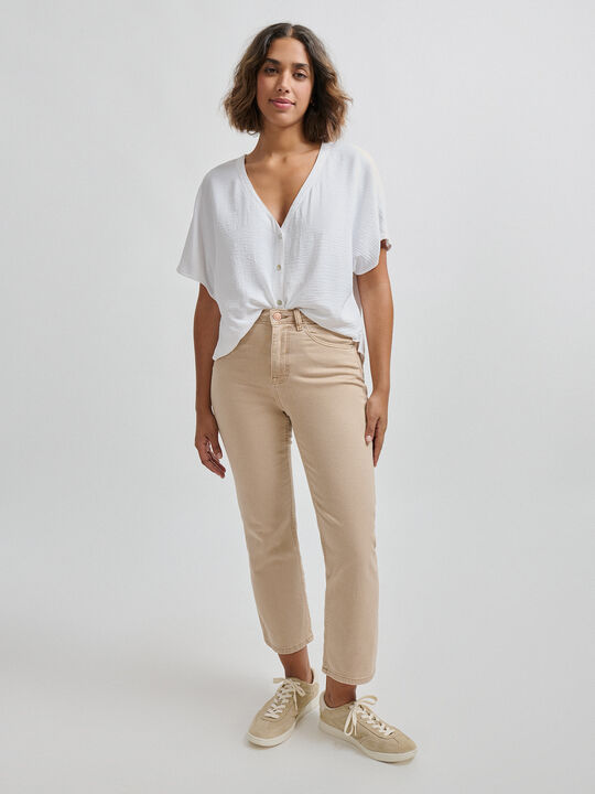 VAQUERO RECTO CAPRI Beige Tostado image number null