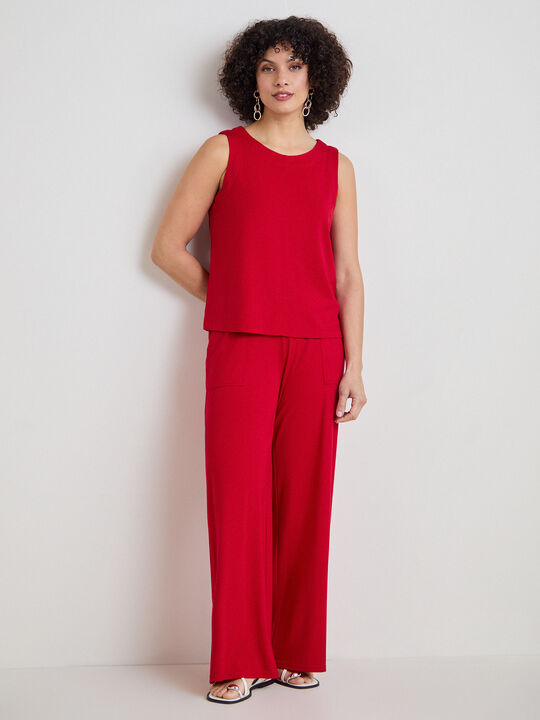 PANTAL&Oacute;N PUNTO ROMA Rojo image number null