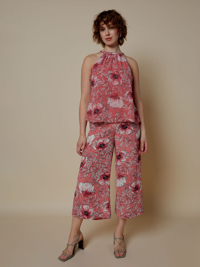 Top halter estampado Estampado 1