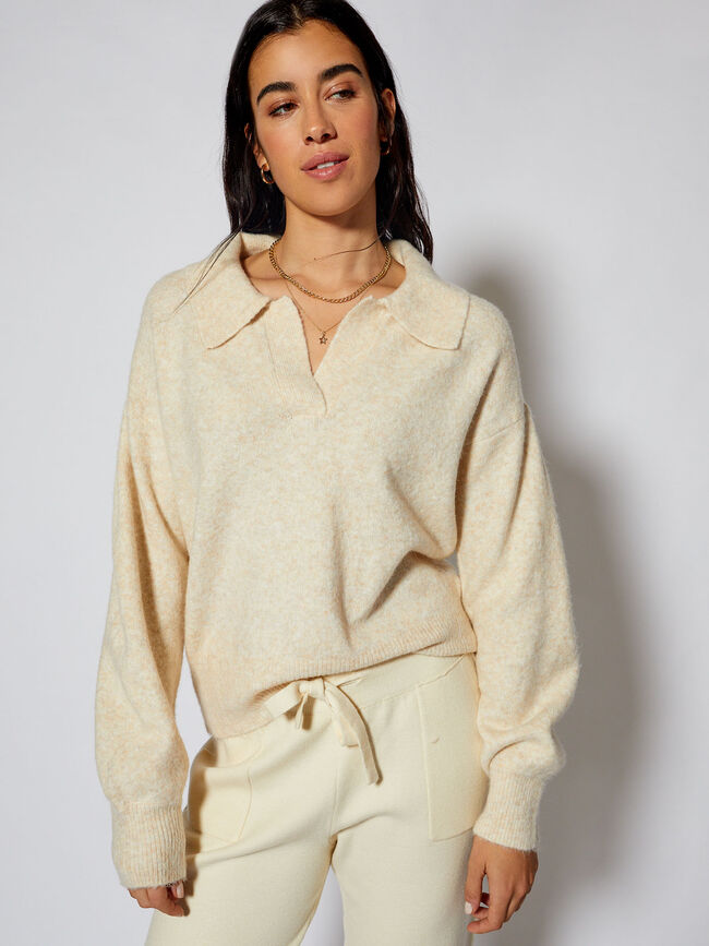 POLO TRICOT LISO Crudo