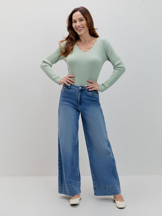 JERSEY PICO CANALE Verde image number null