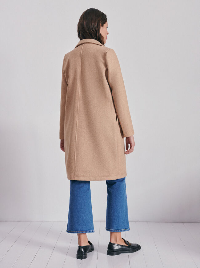 huella Puerto Amargura ABRIGO LISO | Encuentro Moda PEN |29.99 EUR