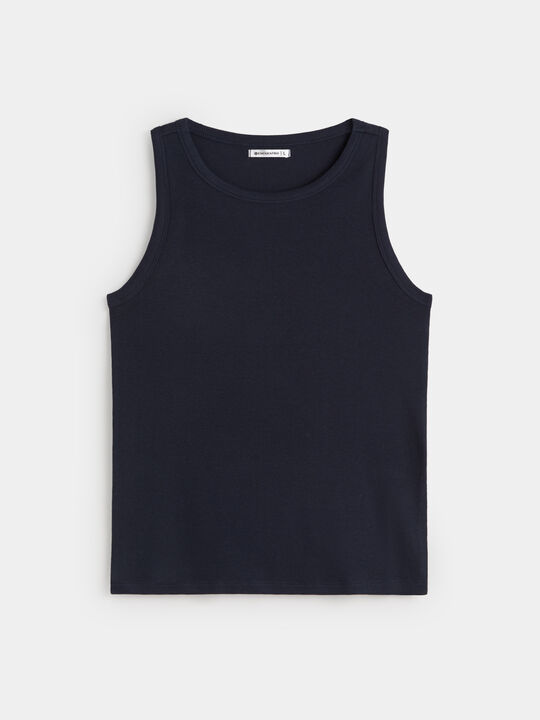 TOP NADADORA Azul Marino image number null