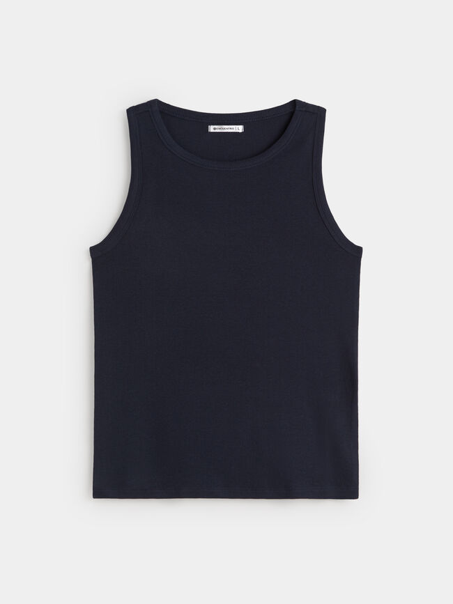 TOP NADADORA Azul Marino