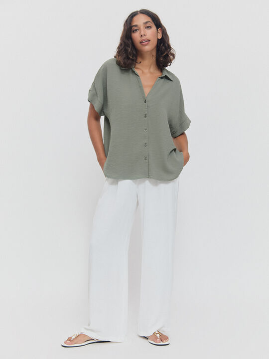 CAMISA Verde Te image number null