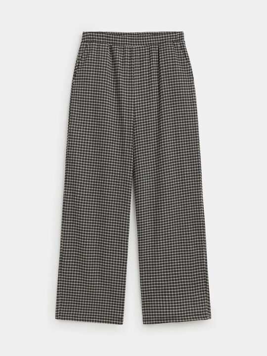 PANTAL&Oacute;N SET VICHY Negro image number null