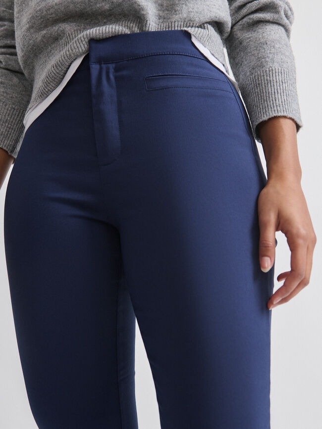 PANTALON RECTO marino claro