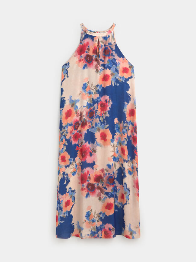 VESTIDO ESTAMPADO Azulon