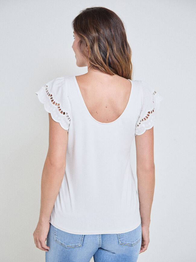 CAMISETA VOLANTE CANALE Hielo