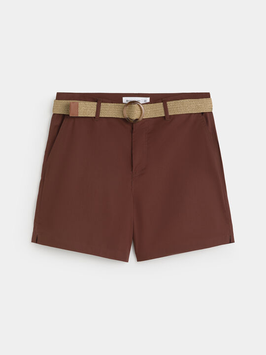 PANTAL&Oacute;N CORTO CINTUR&Oacute;N BROWNIE image number null