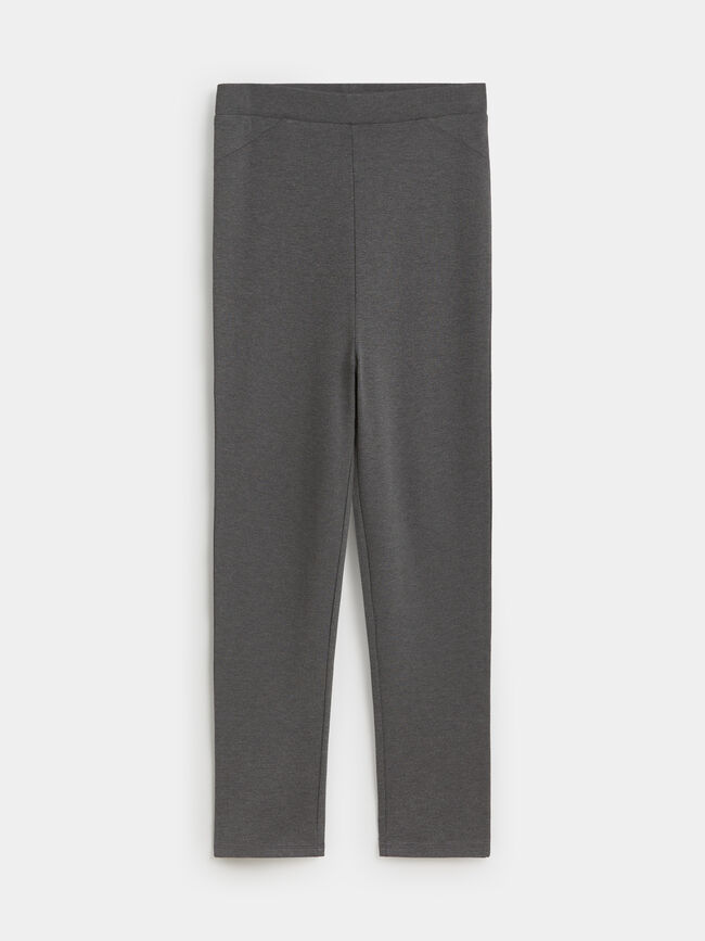 LEGGING PUNTO ROMA Gris vigore Osc