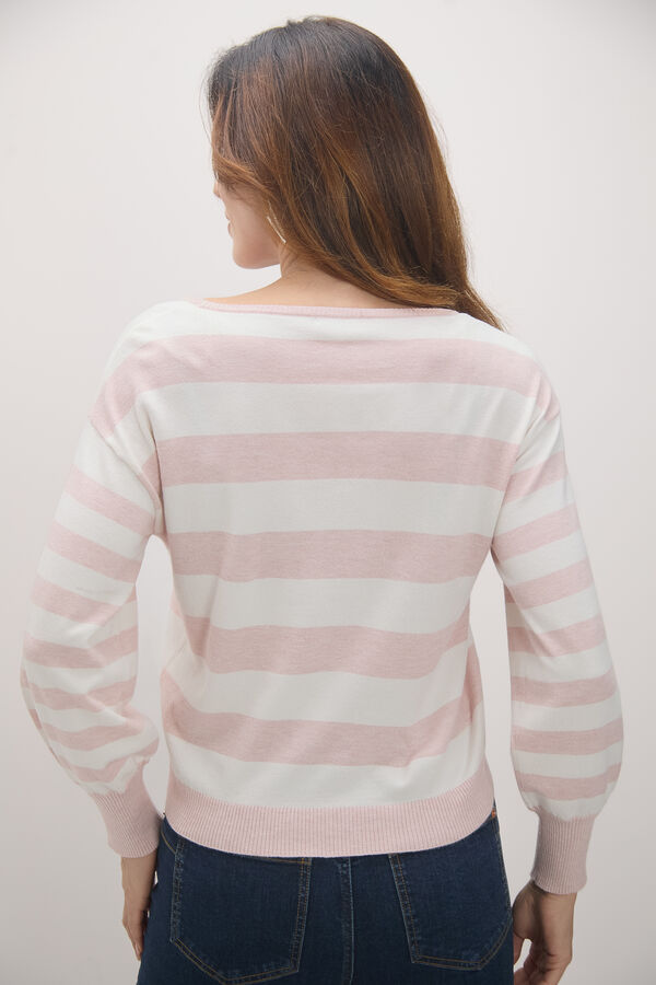 JERSEY RAYA BICOLOR Rosa