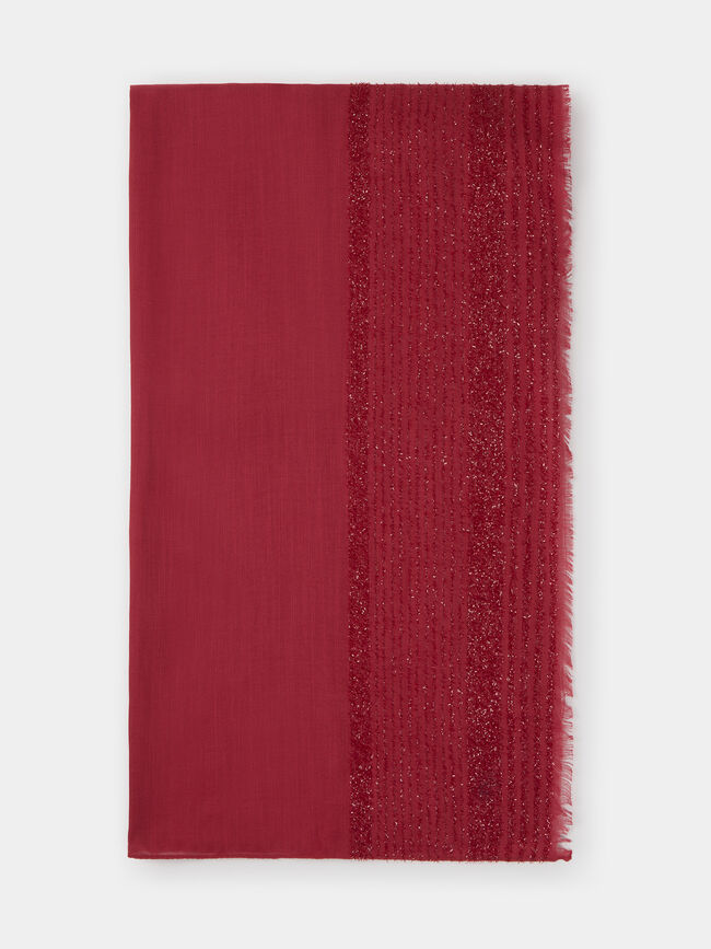 PA&Ntilde;UELO DETALLE BRILLO Rojo Cabaret