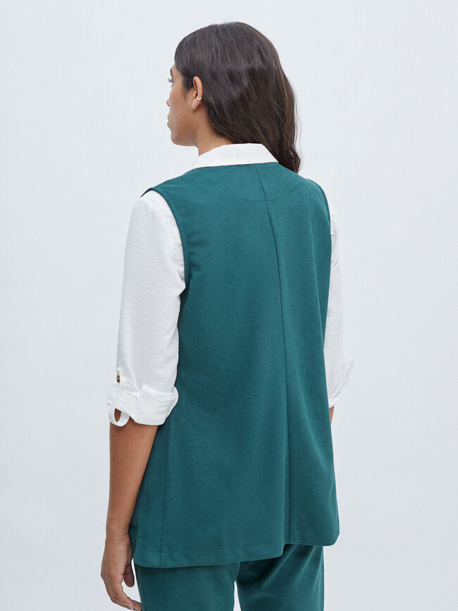 CHALECO BOLSILLOS Verde