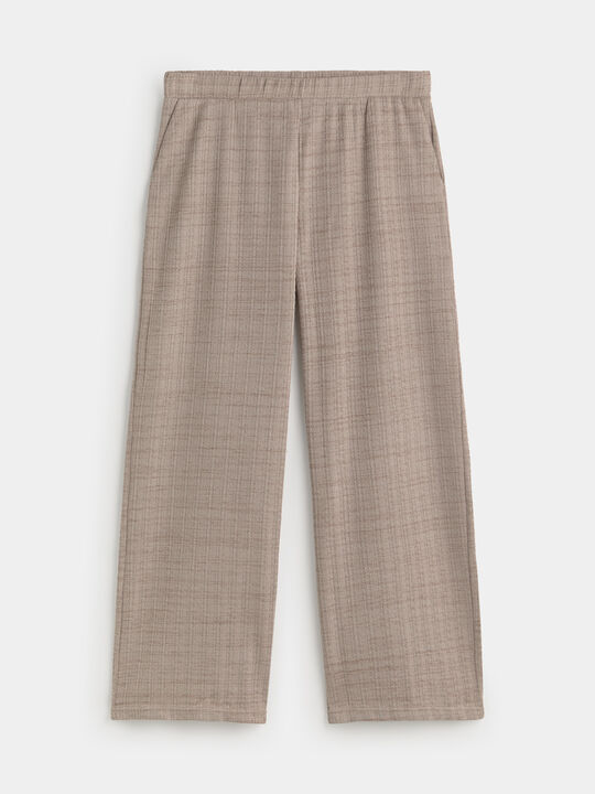 PANTALON ANCHO TEXTURA Arena image number null