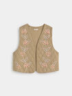 CHALECO FANTASIA kaki claro