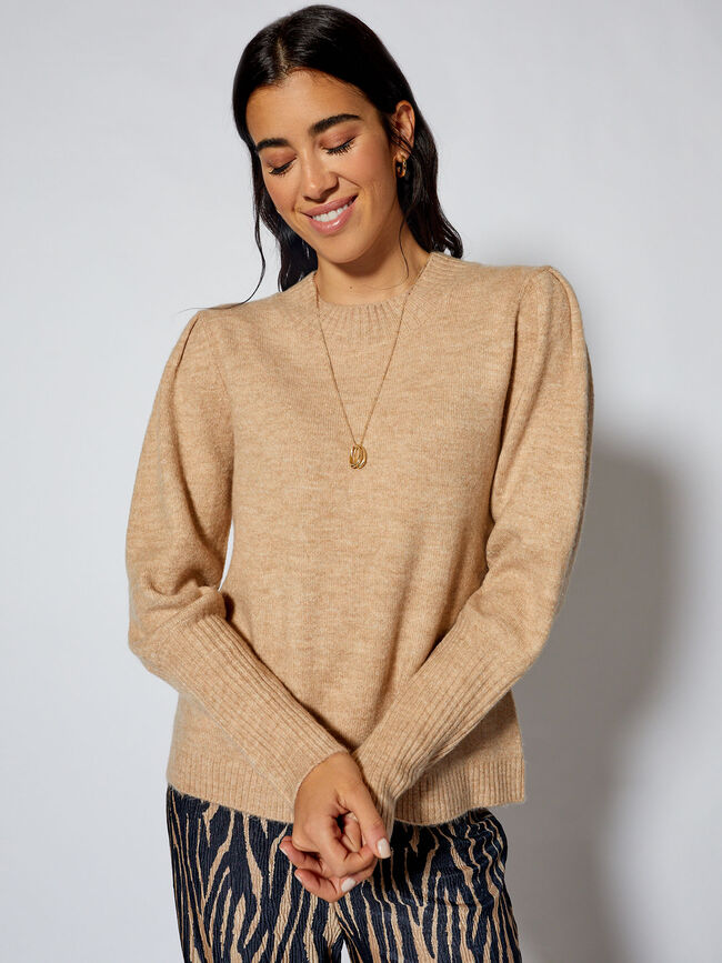 Jersey manga abullonada Camel