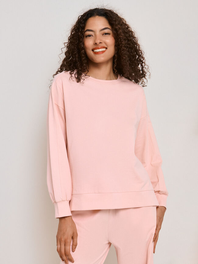 SUDADERA CORTES Rosa