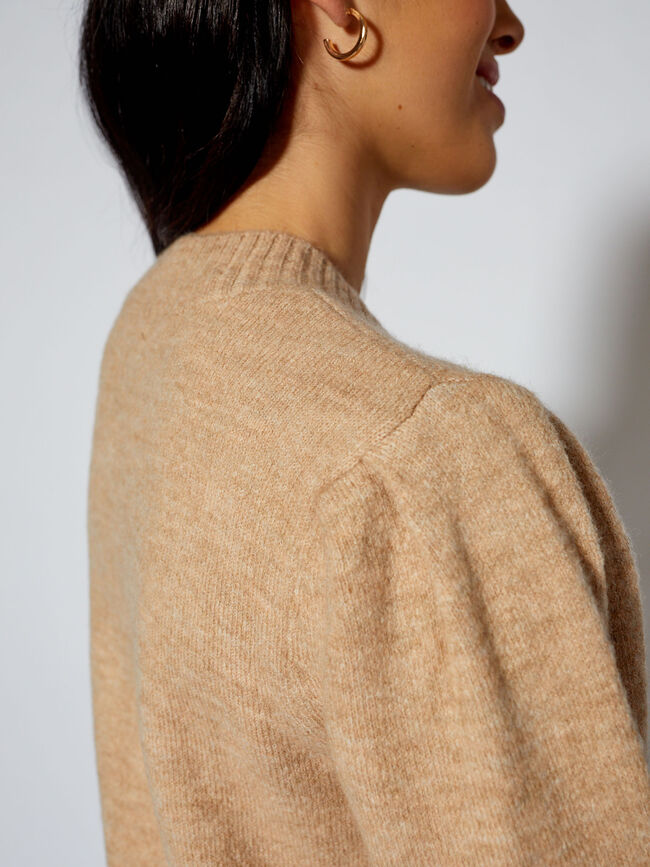 Jersey manga abullonada Camel