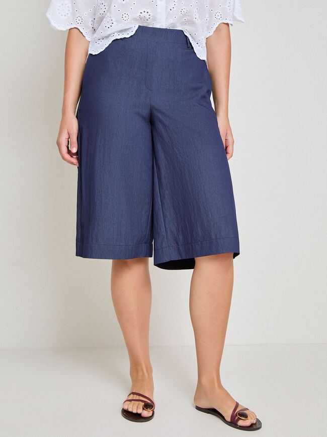 PANTAL&Oacute;N BERMUDA Azul Marino