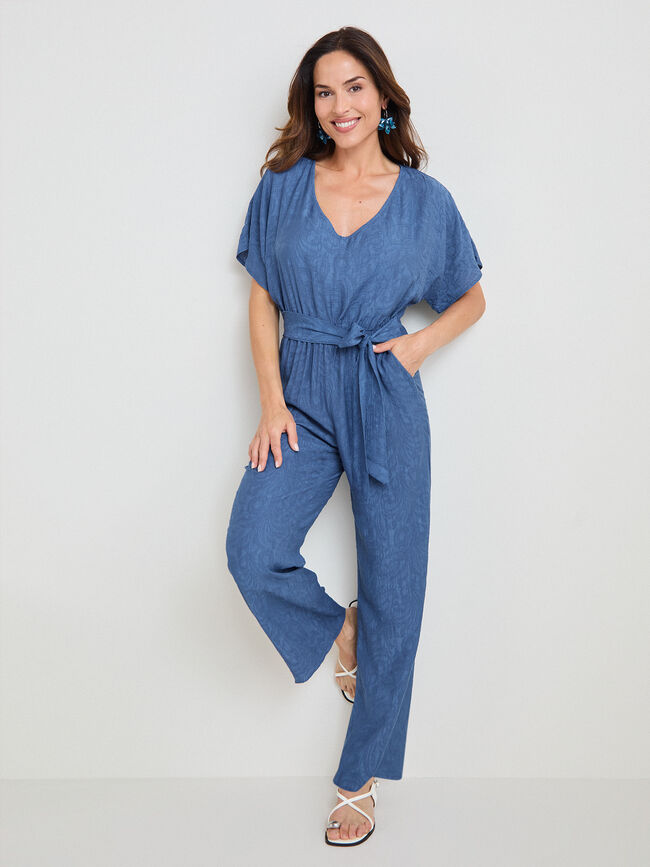 MONO JACQUARD Cobalto