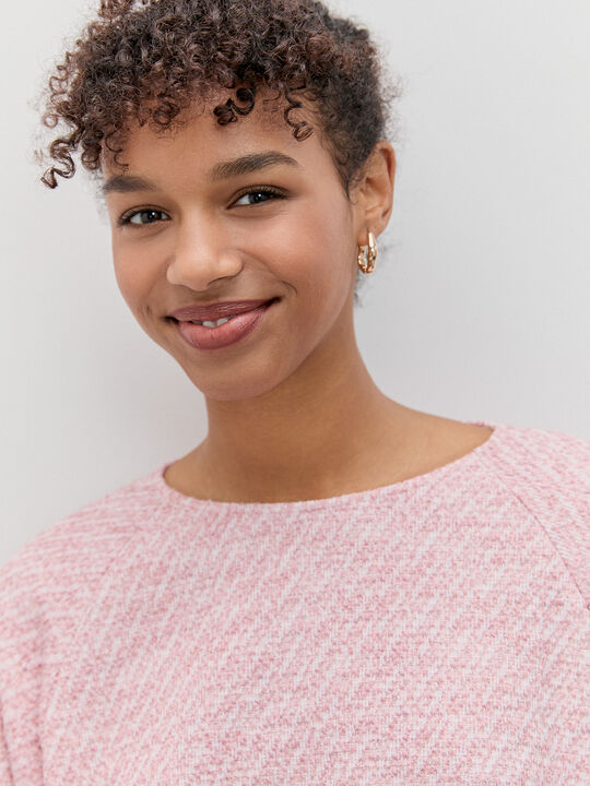 JERSEY MANGA RANGLAN ROSA VINTAGE image number null