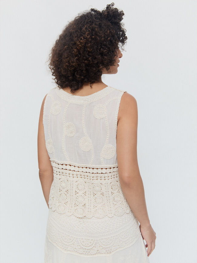 TOP DE CROCHET Crudo