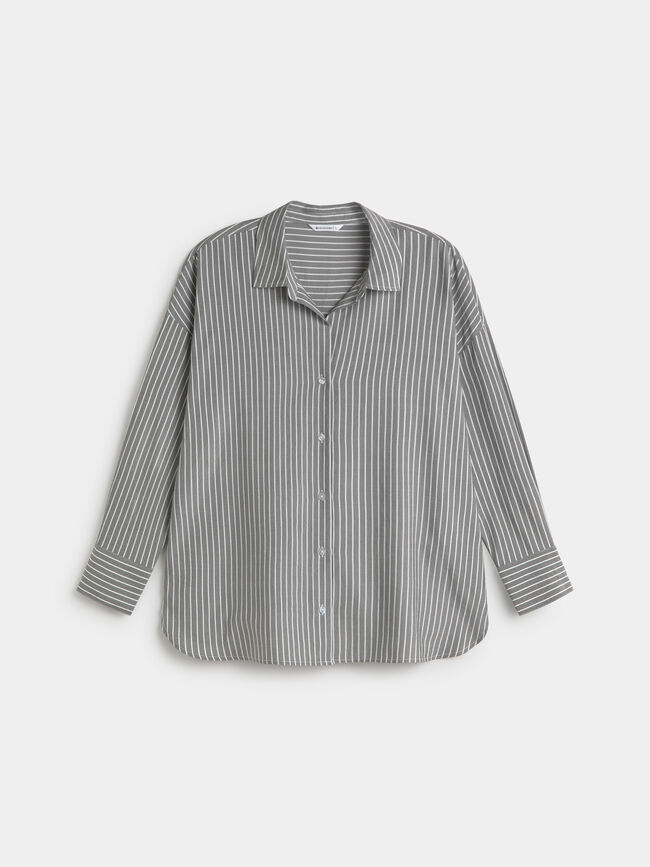 CAMISA OVERSIZE Gris