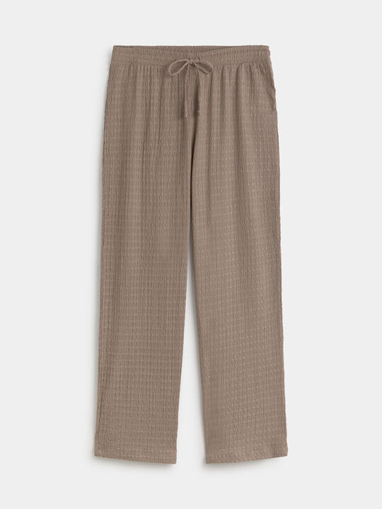 PANTALON TEXTURA Vison image number null