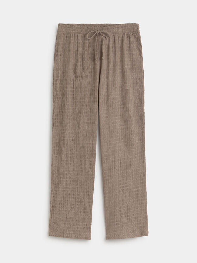 PANTALON TEXTURA Vison