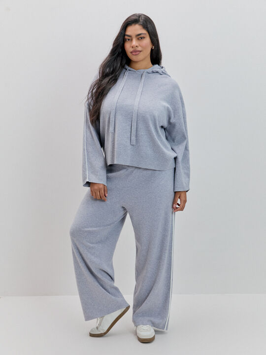 PANTALON CONJUNTO Gris image number null