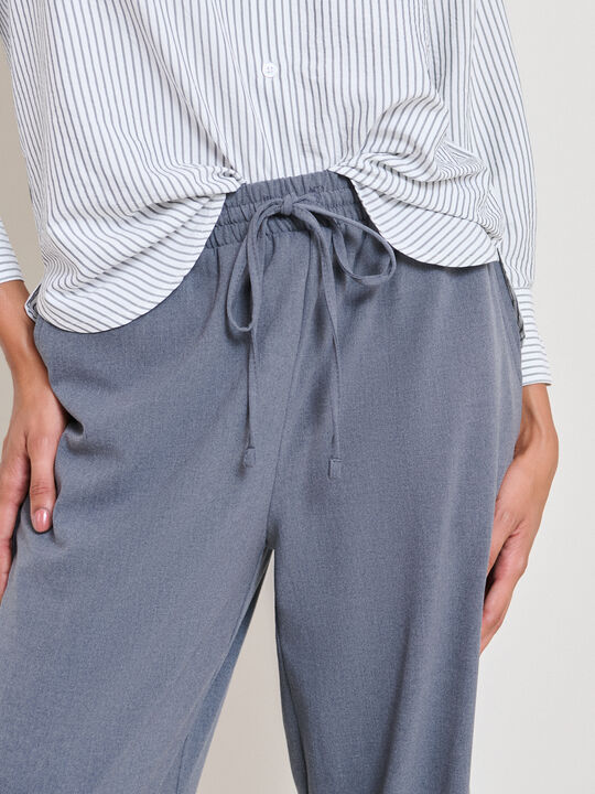 PANTAL&Oacute;N PALAZZO Gris image number null