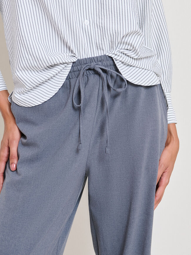 PANTAL&Oacute;N PALAZZO Gris