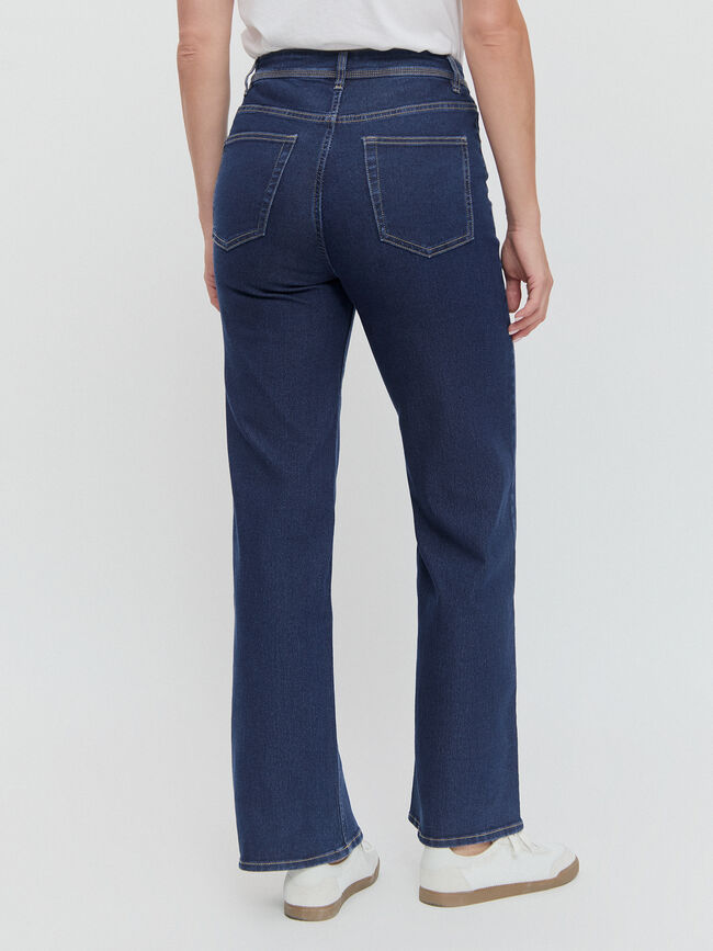 WIDE LEG BÁSICO Rinse Wash